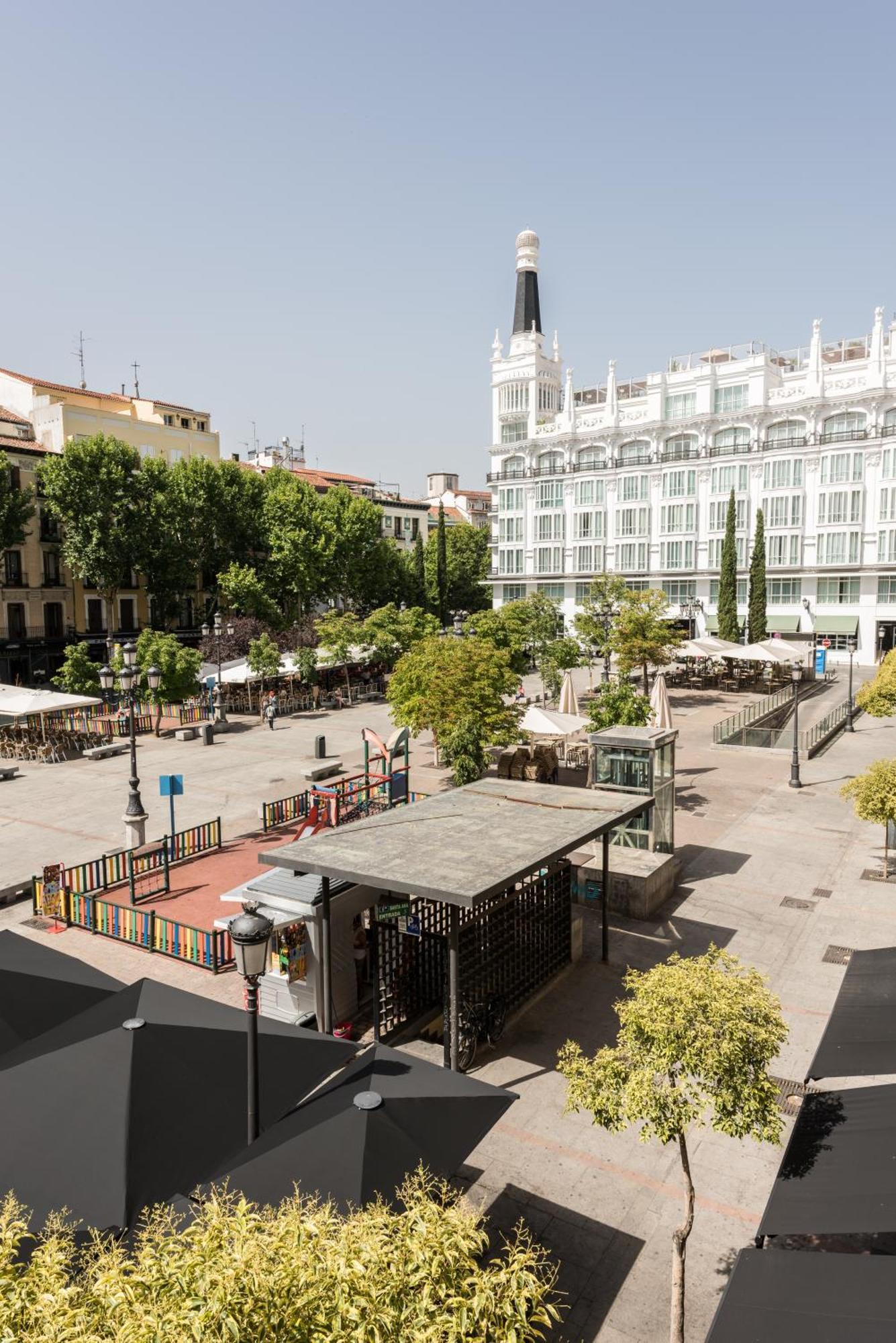 Santa Ana Plaza Daire Madrid Oda fotoğraf