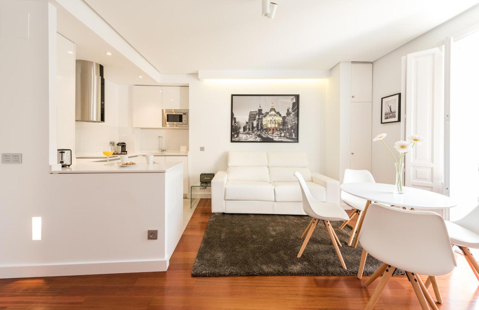 Santa Ana Plaza Daire Madrid Oda fotoğraf