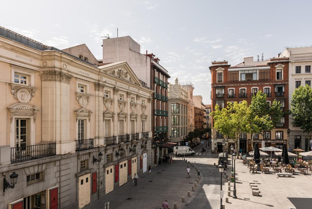 Santa Ana Plaza Daire Madrid Dış mekan fotoğraf