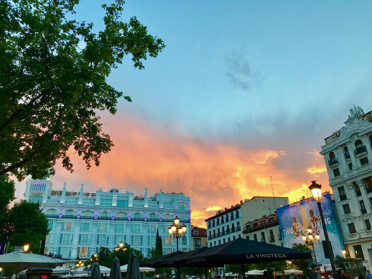 Santa Ana Plaza Daire Madrid Dış mekan fotoğraf