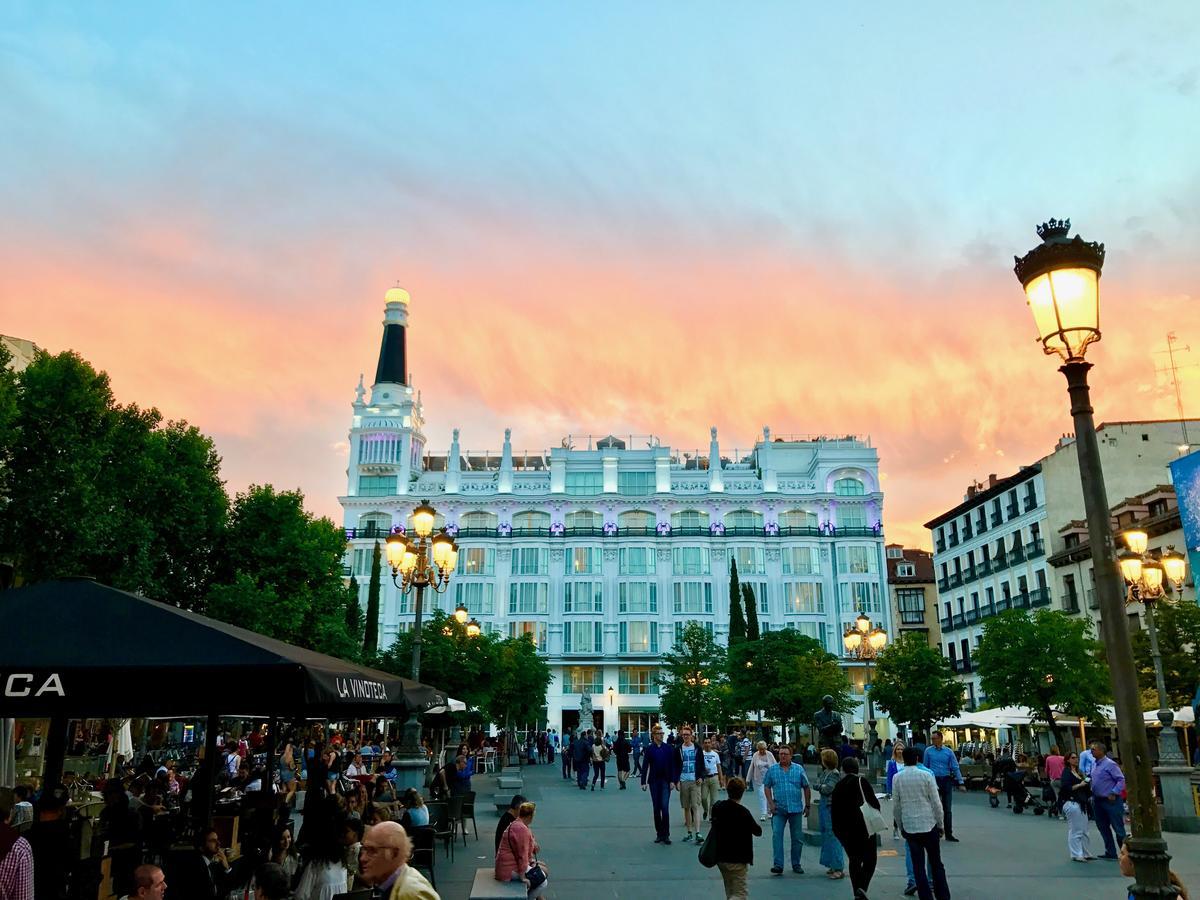 Santa Ana Plaza Daire Madrid Dış mekan fotoğraf